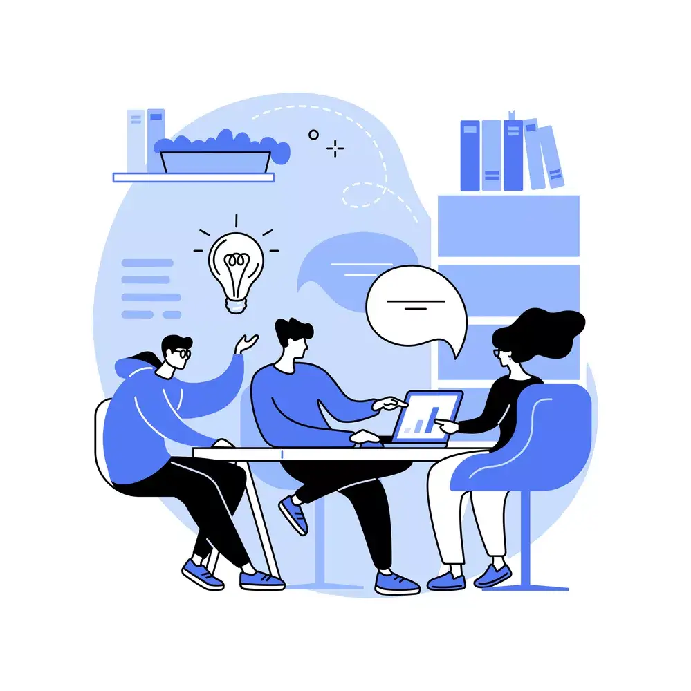 Remote Work Illustration